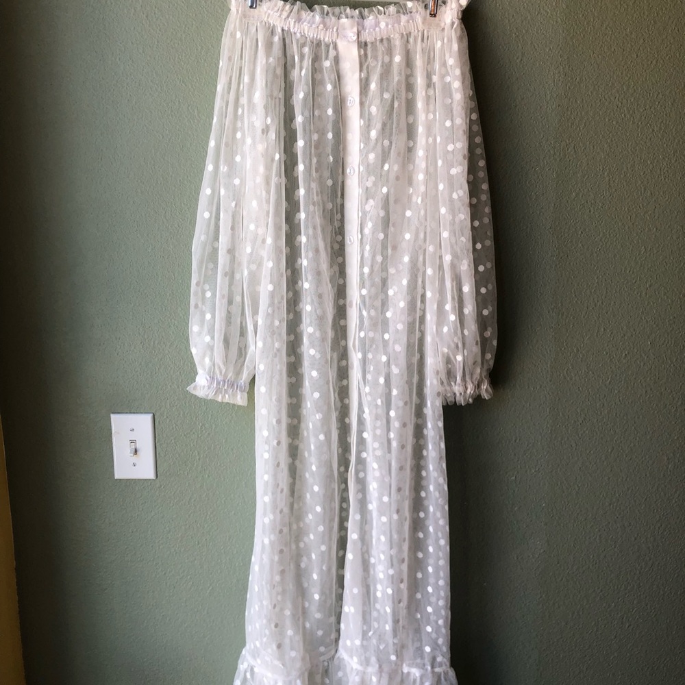 SHEER MAXI NIGHTGOWN